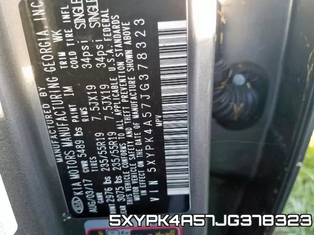 5XYPK4A57JG378323 фото 2