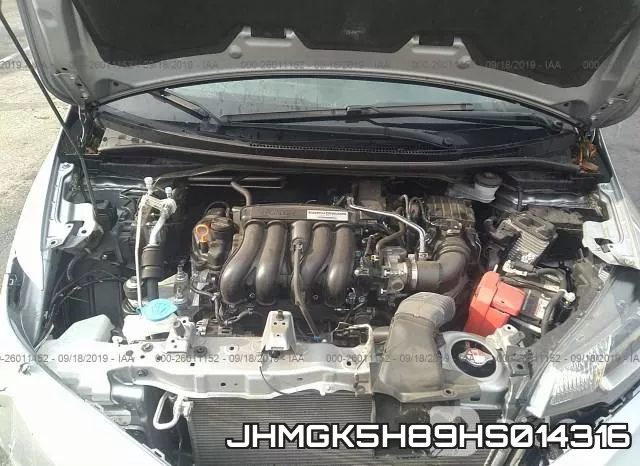 JHMGK5H89HS014316 фото 2