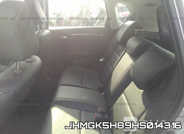 JHMGK5H89HS014316 фото 9