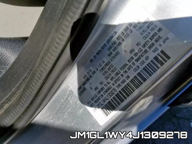 JM1GL1WY4J1309278 фото 2