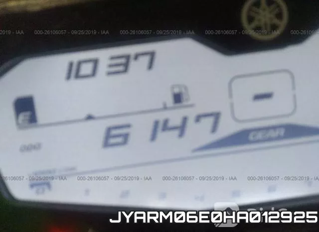JYARM06E0HA012925 фото 8