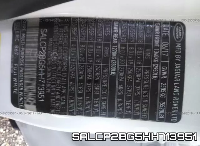 SALCP2BG5HH713951 фото 10