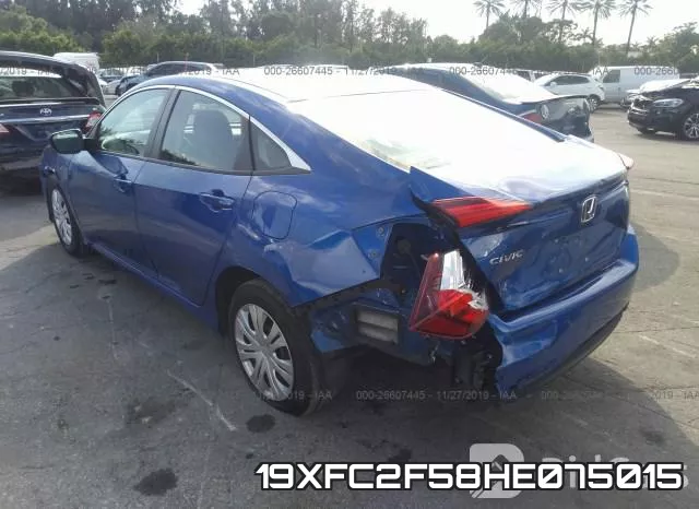 19XFC2F58HE075015 фото 4