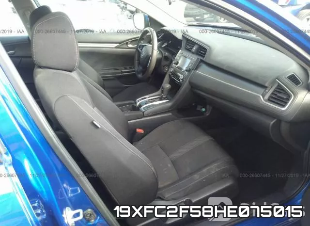 19XFC2F58HE075015 фото 6