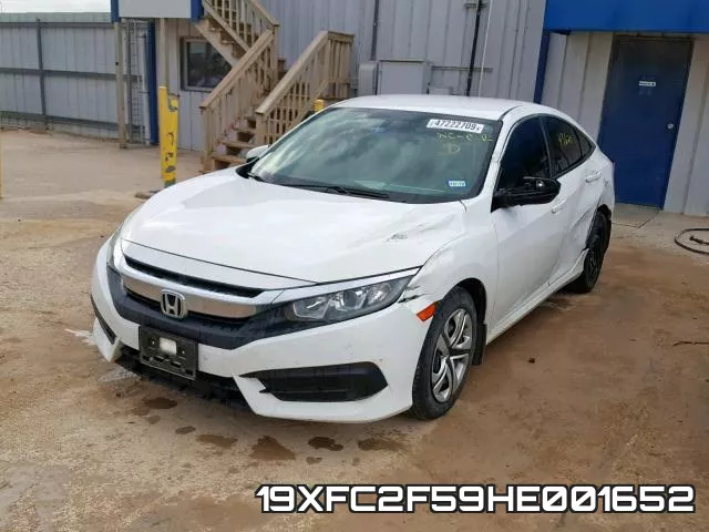 19XFC2F59HE001652 фото 3