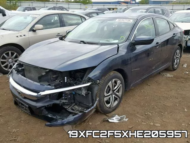 19XFC2F5XHE205957 фото 3