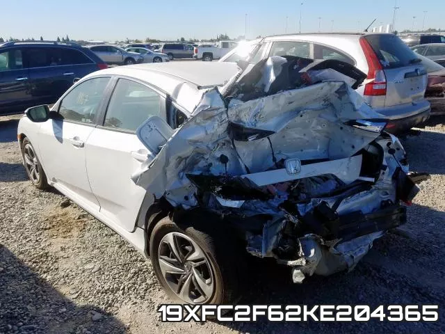 19XFC2F62KE204365 фото 3