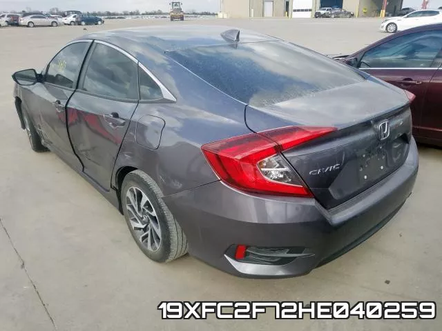 19XFC2F72HE040259 фото 4