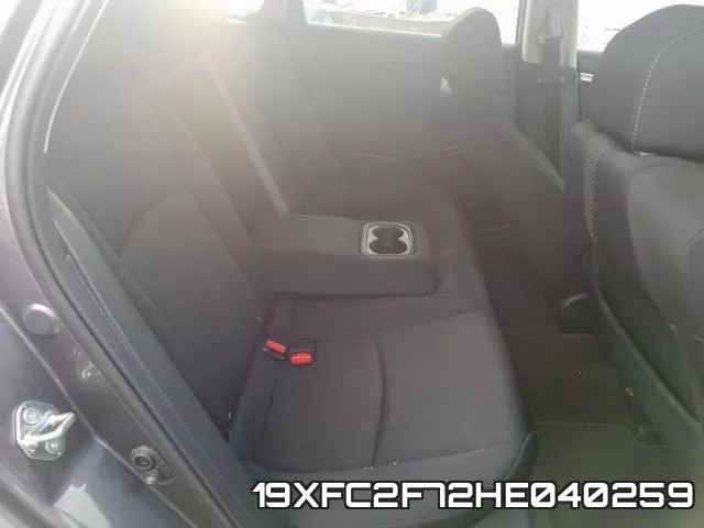 19XFC2F72HE040259 фото 7
