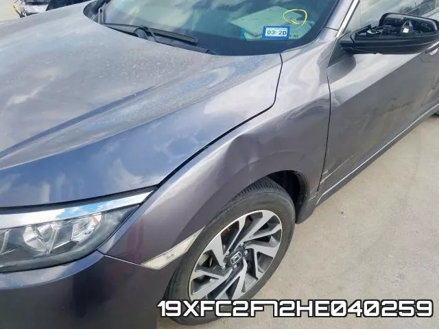 19XFC2F72HE040259 фото 10