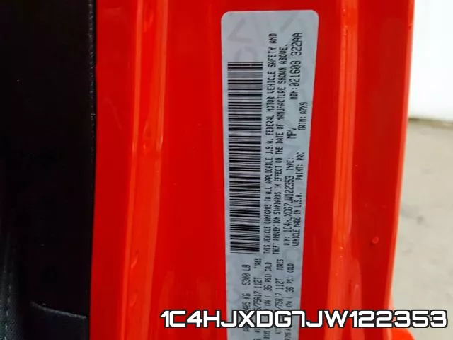 1C4HJXDG7JW122353 фото 2