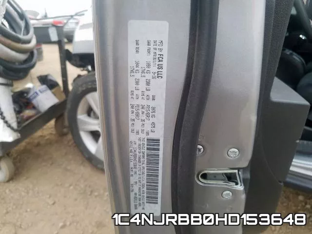 1C4NJRBB0HD153648 фото 2