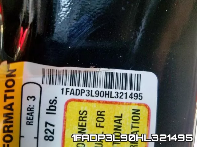 1FADP3L90HL321495 фото 2