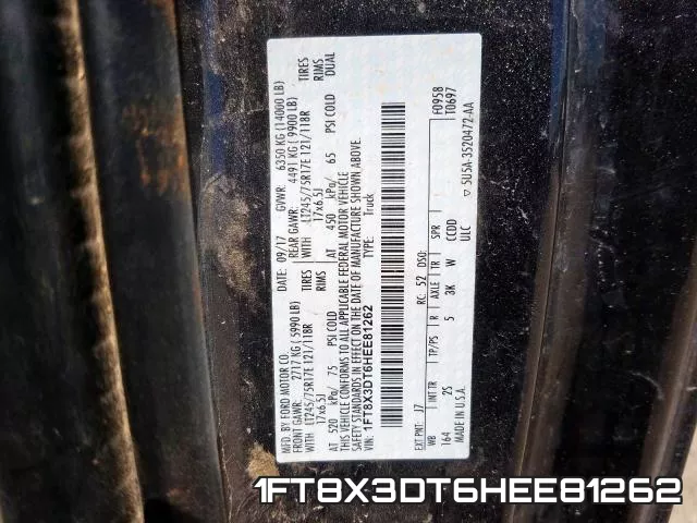 1FT8X3DT6HEE81262 фото 2