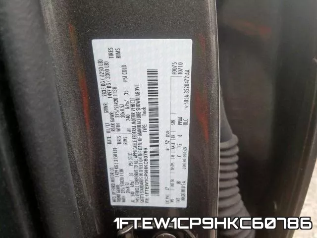 1FTEW1CP9HKC60786 фото 2