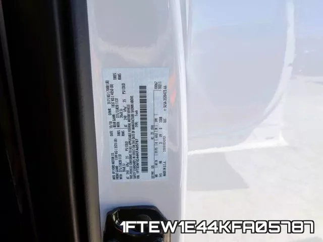 1FTEW1E44KFA05787 фото 2