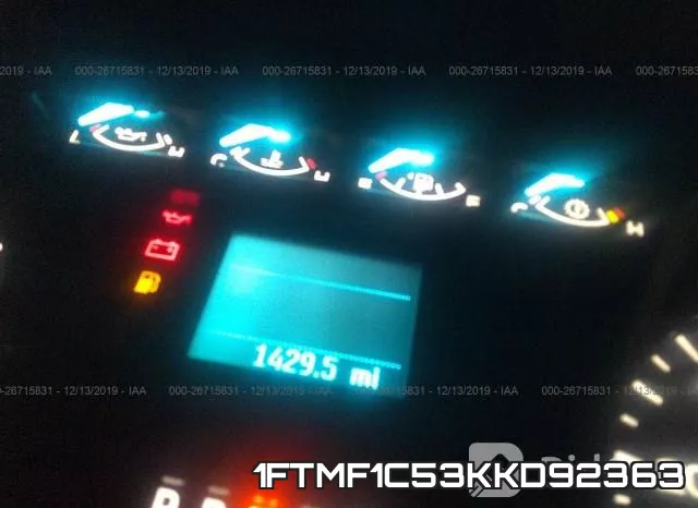 1FTMF1C53KKD92363 фото 7