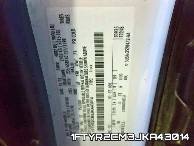 1FTYR2CM3JKA43014 фото 2