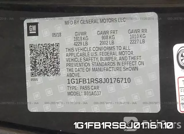 1G1FB1RS8J0176710 фото 10