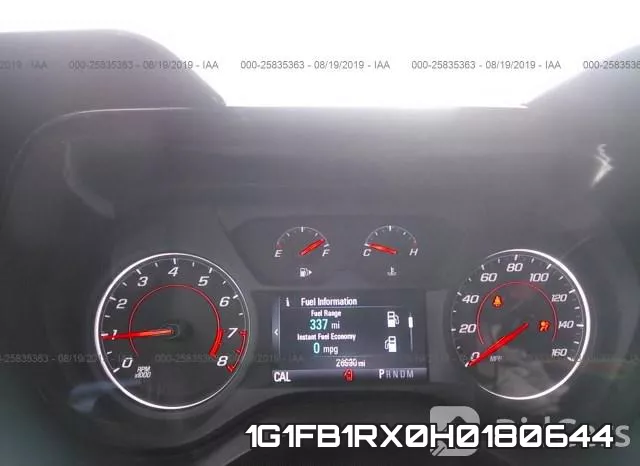 1G1FB1RX0H0180644 фото 8
