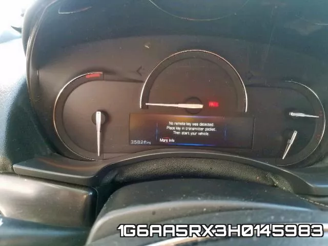 1G6AA5RX3H0145983 фото 8