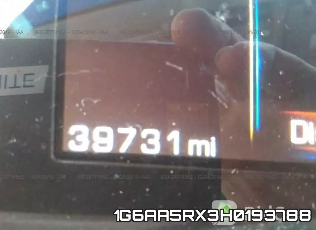 1G6AA5RX3H0193788 фото 8