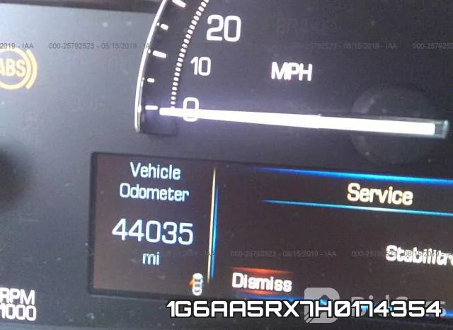 1G6AA5RX7H0174354 фото 8