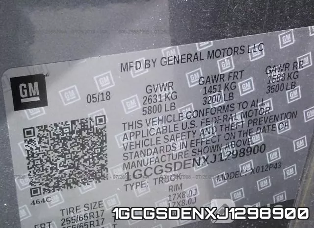 1GCGSDENXJ1298900 фото 9