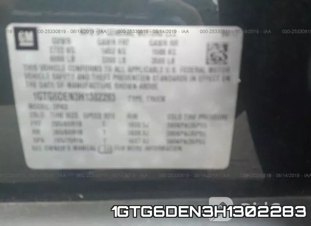 1GTG6DEN3H1302283 фото 8