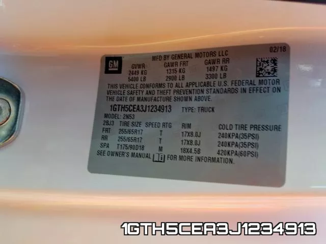 1GTH5CEA3J1234913 фото 2