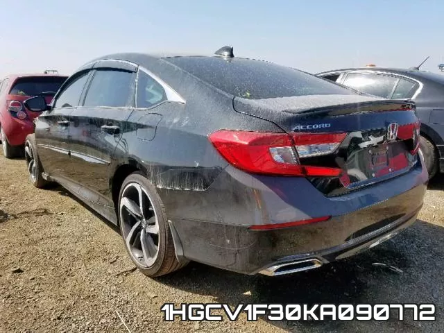 1HGCV1F30KA090772 фото 4