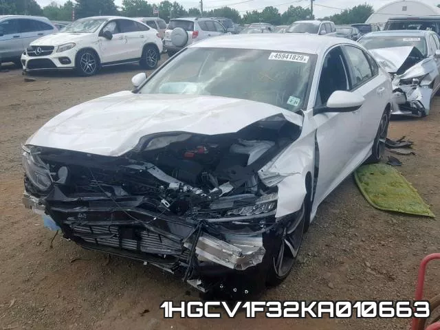 1HGCV1F32KA010663 фото 3