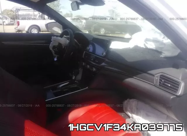 1HGCV1F34KA039775 фото 6