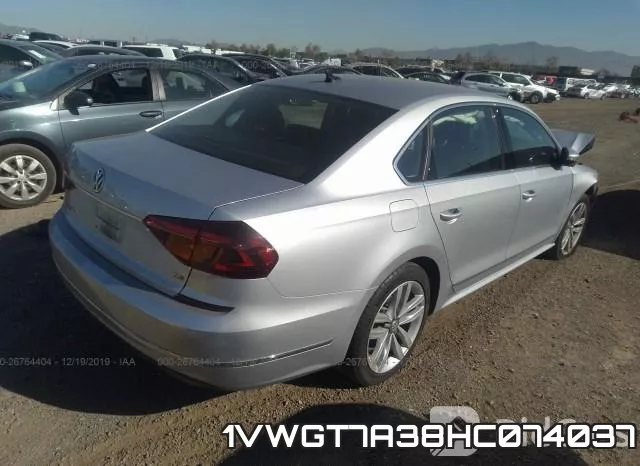 1VWGT7A38HC074037 фото 5