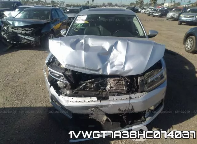 1VWGT7A38HC074037 фото 7