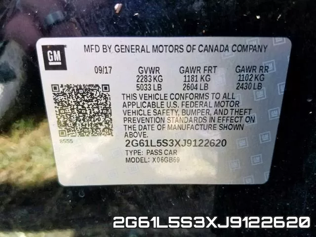 2G61L5S3XJ9122620 фото 2