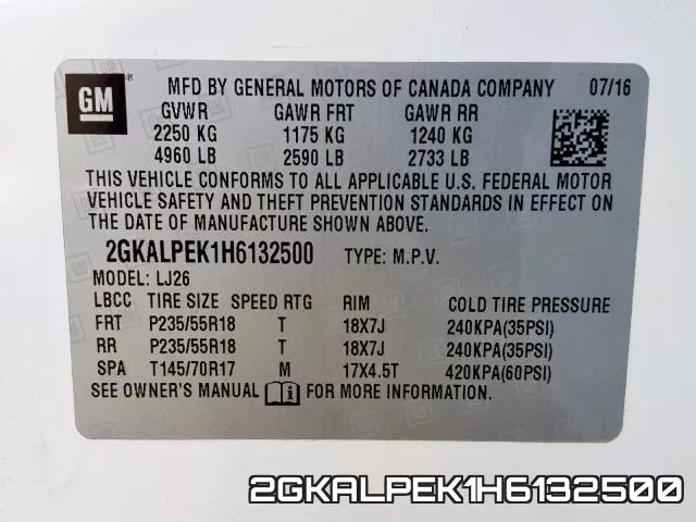 2GKALPEK1H6132500 фото 2