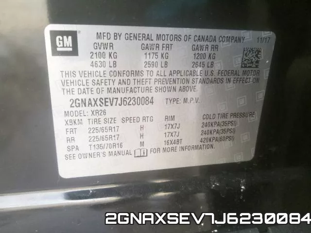 2GNAXSEV7J6230084 фото 2