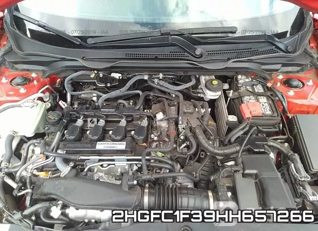 2HGFC1F39HH657266 фото 2