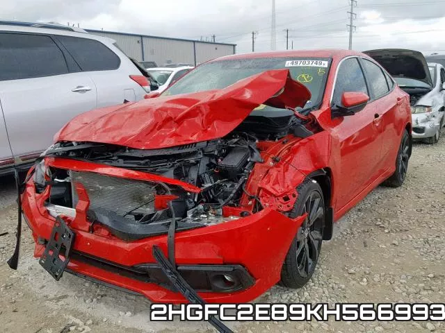 2HGFC2E89KH566993 фото 2