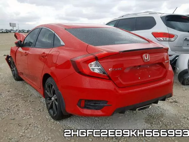2HGFC2E89KH566993 фото 3
