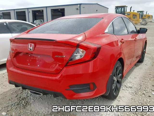 2HGFC2E89KH566993 фото 4