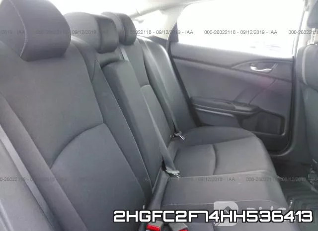 2HGFC2F74HH536413 фото 8