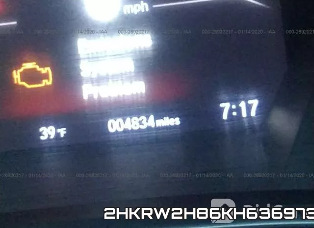 2HKRW2H86KH636973 фото 7