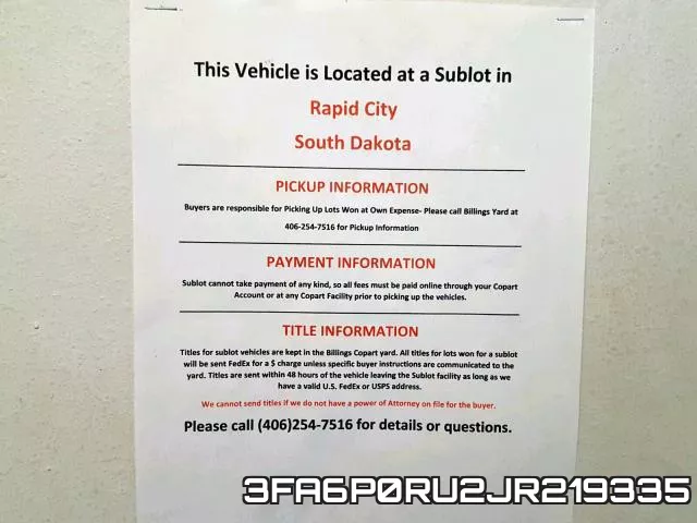 3FA6P0RU2JR219335 фото 10