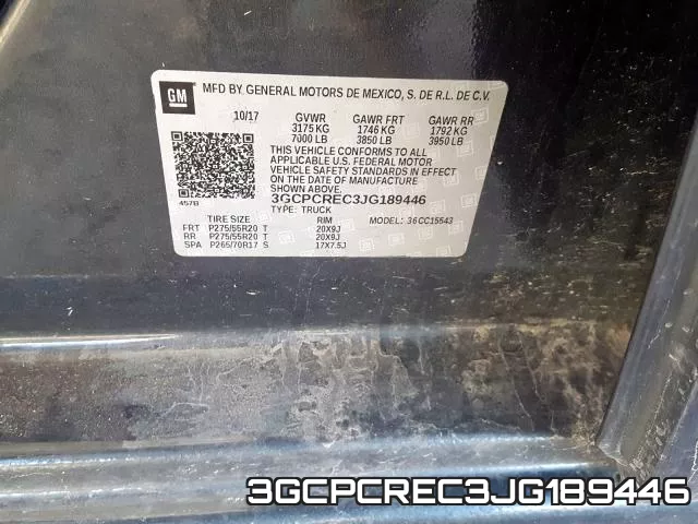 3GCPCREC3JG189446 фото 2