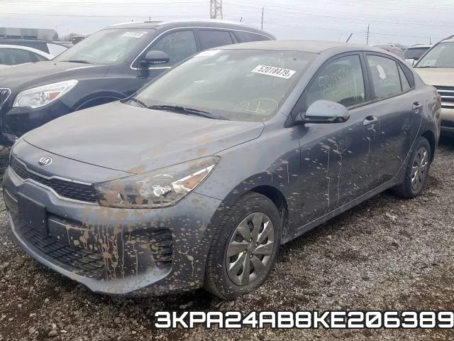3KPA24AB8KE206389 фото 2