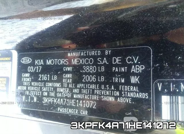 3KPFK4A71HE141072 фото 9