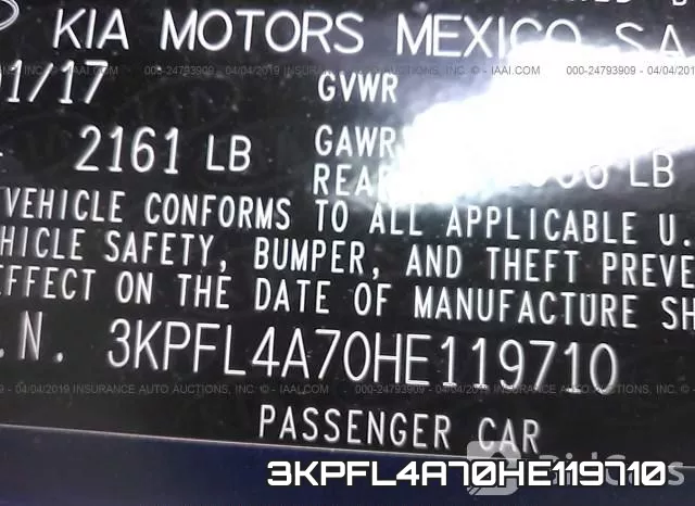 3KPFL4A70HE119710 фото 7