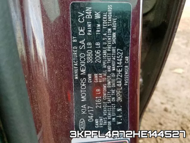 3KPFL4A72HE144527 фото 2
